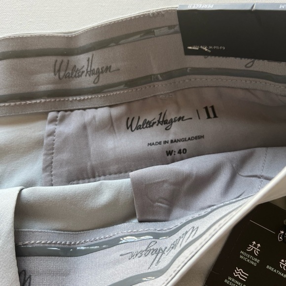 WALTER‎ HAGEN PERFECT 11 COLLECTION GOLF SHORTS Men's Size 40 X -11" BLUE (J) - Picture 3 of 6